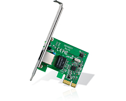 TP-Link Gigabit PCIe mrežna kartica 32-bit, 10/100/1000Mbps Auto-Negotiation RJ45 port, Auto MDI/MDIX