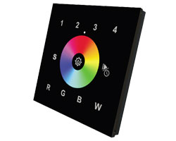 LED zidni DMX - RGBW upravljač za trake ( 4 zone )