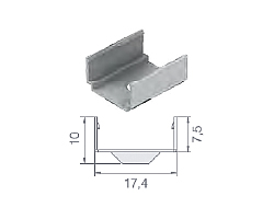 EcoVision plastični nosač za alu profile - univerzalni (za plitki, duboki i kutni profil )